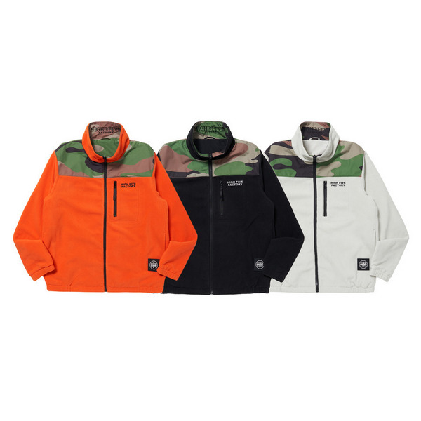 HFF Nylon Fleece Jacket 詳細画像 Orange 11