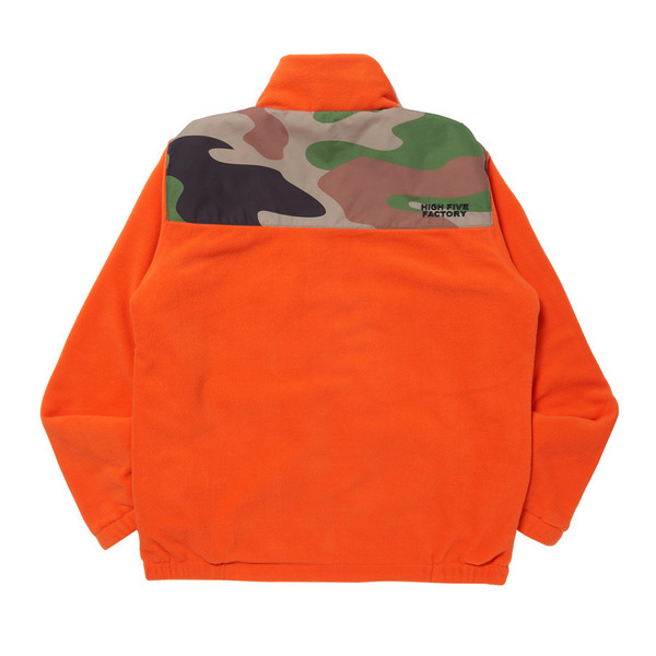 HFF Nylon Fleece Jacket 詳細画像 Orange 3