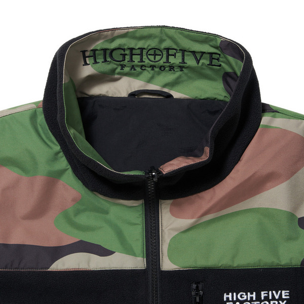 HFF Nylon Fleece Jacket 詳細画像 Grey 4