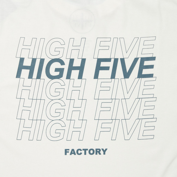 HFF Back Logo LS Tee 詳細画像 White 4