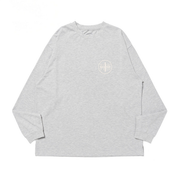 HFF Back Logo LS Tee 詳細画像 Grey 1