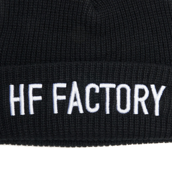 HFF Logo Knit Cap 詳細画像 Black 2