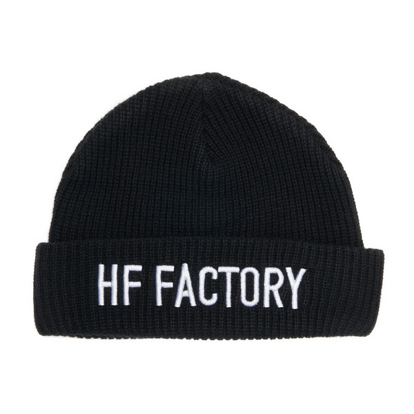HFF Logo Knit Cap 詳細画像 Black 1