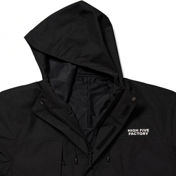 HFF Rain Hooded Coat 詳細画像 Black 3