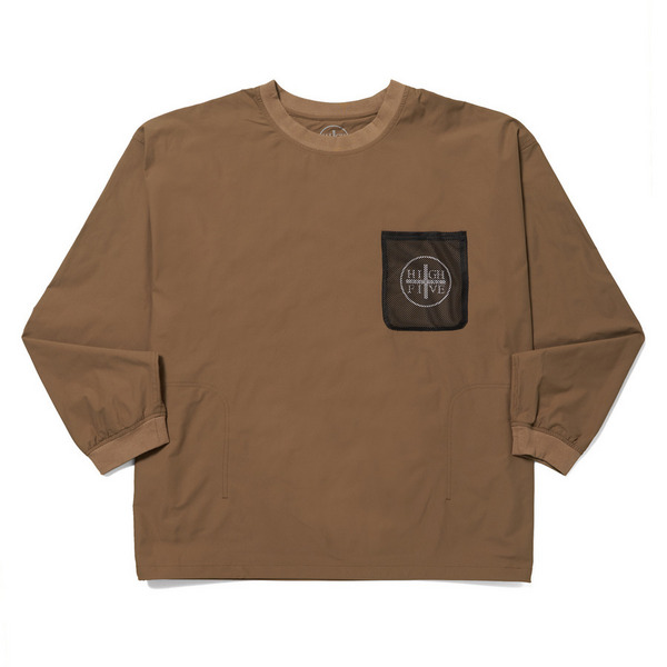 HFF Gimmick LS Shirts 詳細画像 Brown 1