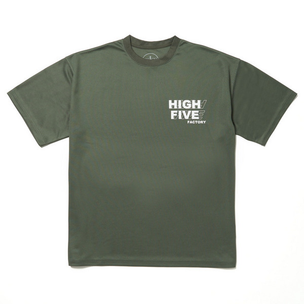 HFF Continuous Logo Dry SS TEE 詳細画像 Olive 1