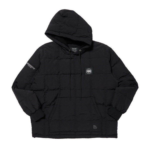 HFF×TAION　PULLOVER DOWN HOODIE 詳細画像 Black 1