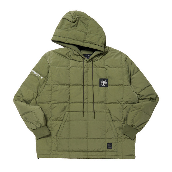 HFF×TAION　PULLOVER DOWN HOODIE 詳細画像 Olive 1