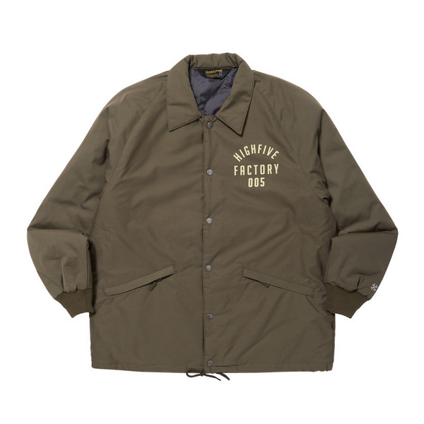 HFF×BLUCO QUILTHING COACH JACKET 詳細画像 Olive 1