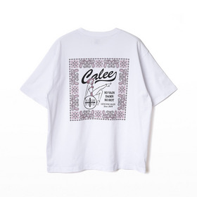 HFF×CALEE RETRO GIRL BANDANNA TEE 詳細画像