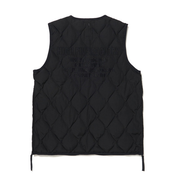 HFF × TAION　DOWN VEST 詳細画像 Black 10