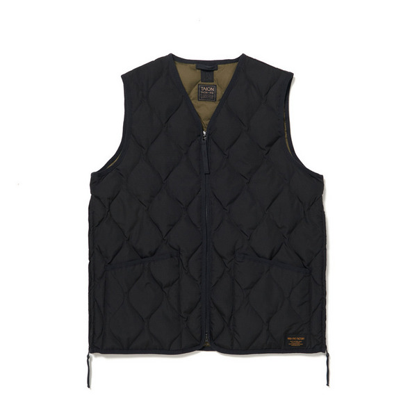 HFF × TAION　DOWN VEST 詳細画像 Black 1