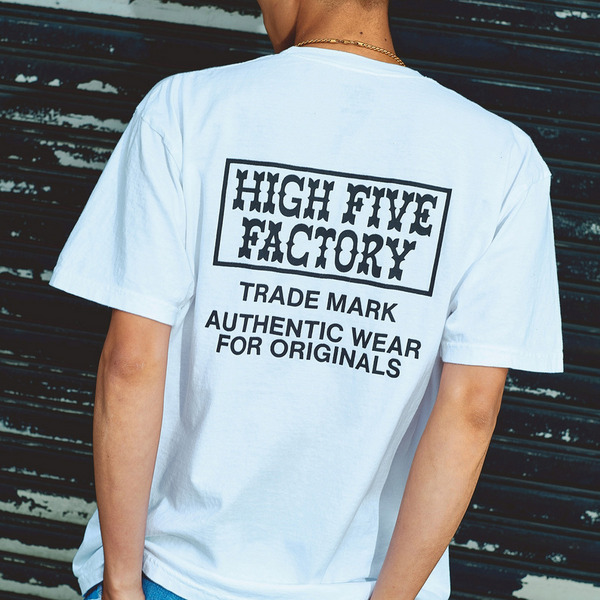 HFF LOGO Basic Tshirt 詳細画像 White 14