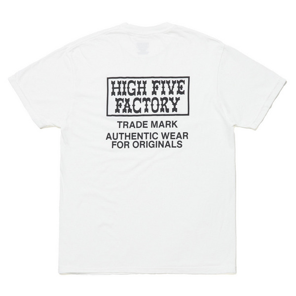 HFF LOGO Basic Tshirt 詳細画像 White 2