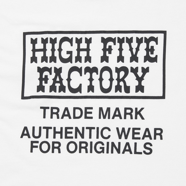 HFF LOGO Basic Tshirt 詳細画像 White 5