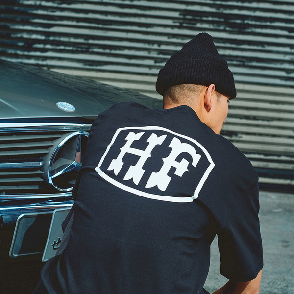 HFF LOGO Basic Tshirt 2 詳細画像 Black 12