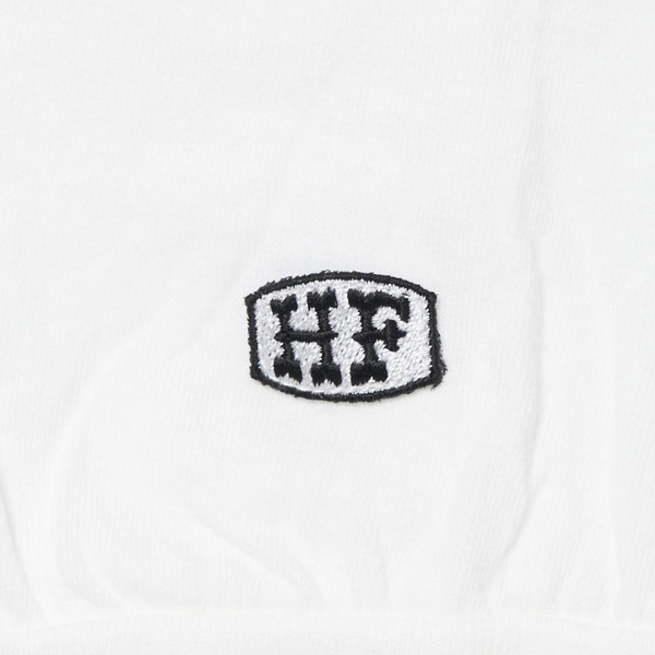 HFF LOGO Basic LS Tshirt 詳細画像 White 4