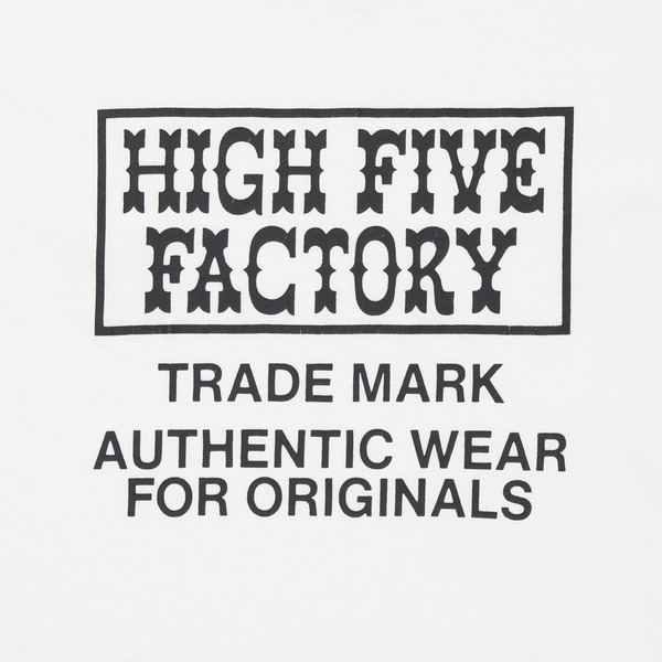 HFF LOGO Basic LS Tshirt 詳細画像 White 5