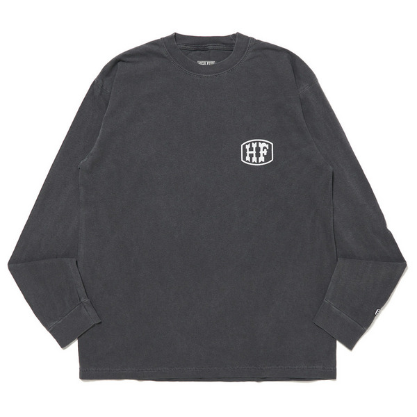 HFF LOGO Basic LS Tshirt 詳細画像 White 6