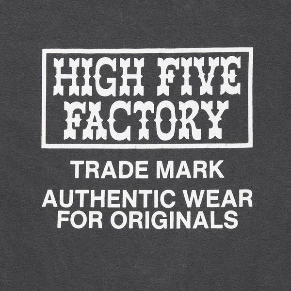 HFF LOGO Basic LS Tshirt 詳細画像 White 9
