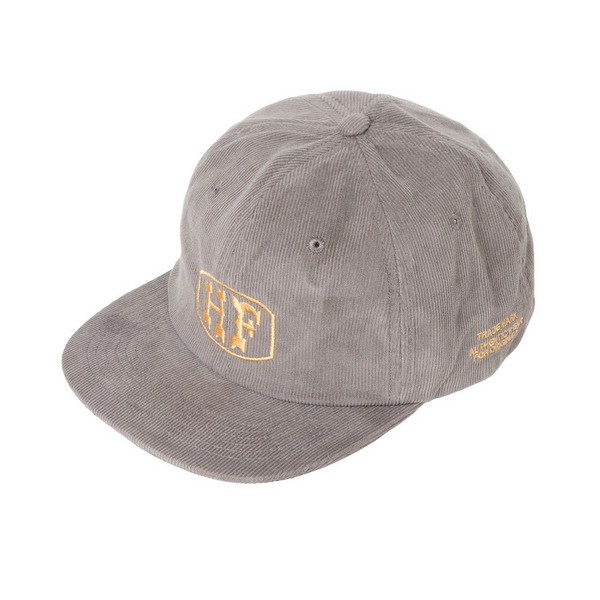HFF LOGO Corduroy Cap 詳細画像 Grey 7