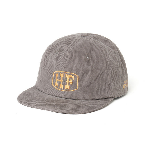 HFF LOGO Corduroy Cap 詳細画像 Grey 1