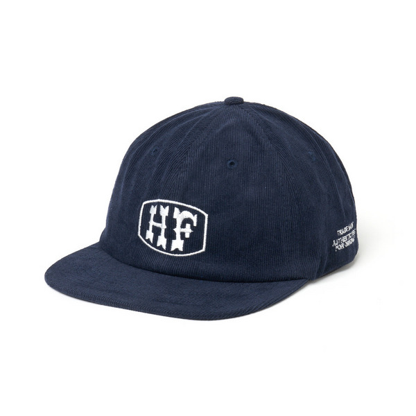 HFF LOGO Corduroy Cap 詳細画像 Navy 1