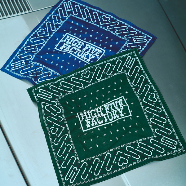 HFF LOGO Bandanna 詳細画像 Navy 5