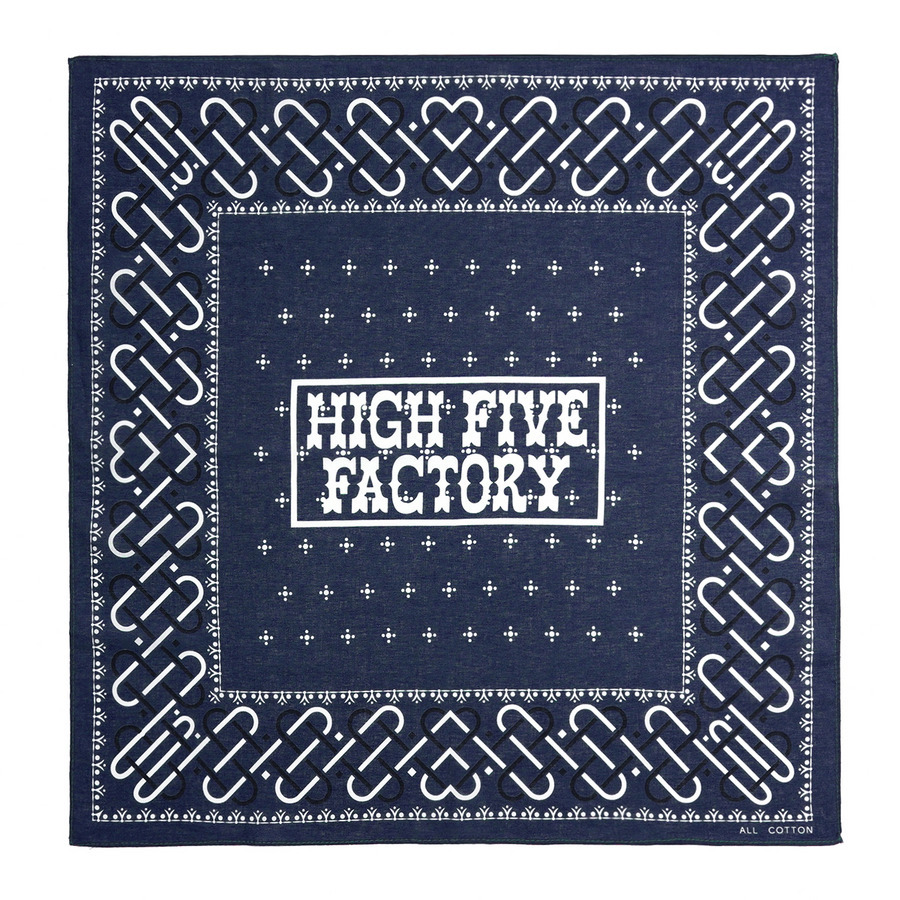 HFF LOGO BANDANNA | HIGH FIVE FACTORY（ハイ ファイブ