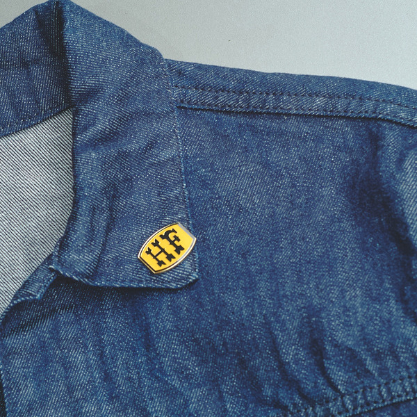 HFF LOGO Pins 詳細画像 Yellow 4