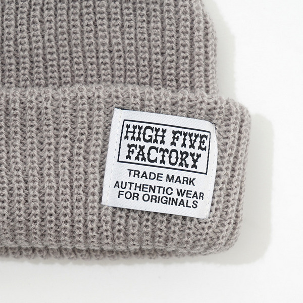 HFF LOGO BEANIE 詳細画像 Grey 3