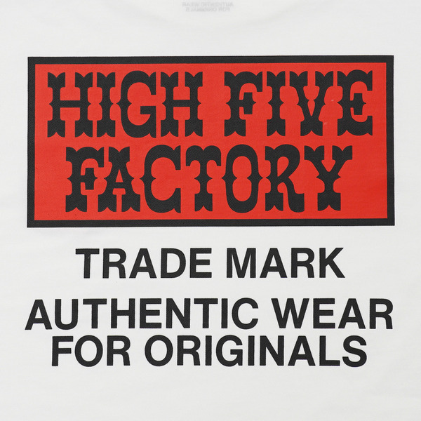 HFF NEW LOGO BASIC TEE 2 詳細画像 White 4