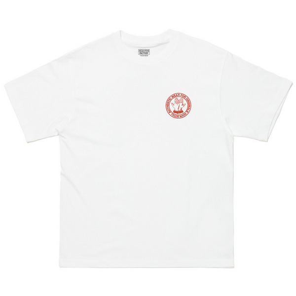 HFF BACK SCRIPT TEE 詳細画像 White 1