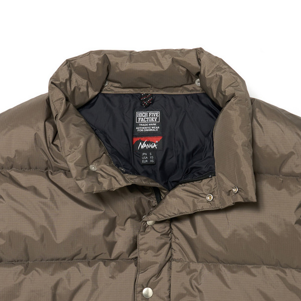 HFF x NANGA  MOUNTAIN DOWN JACKET 詳細画像 Black 8