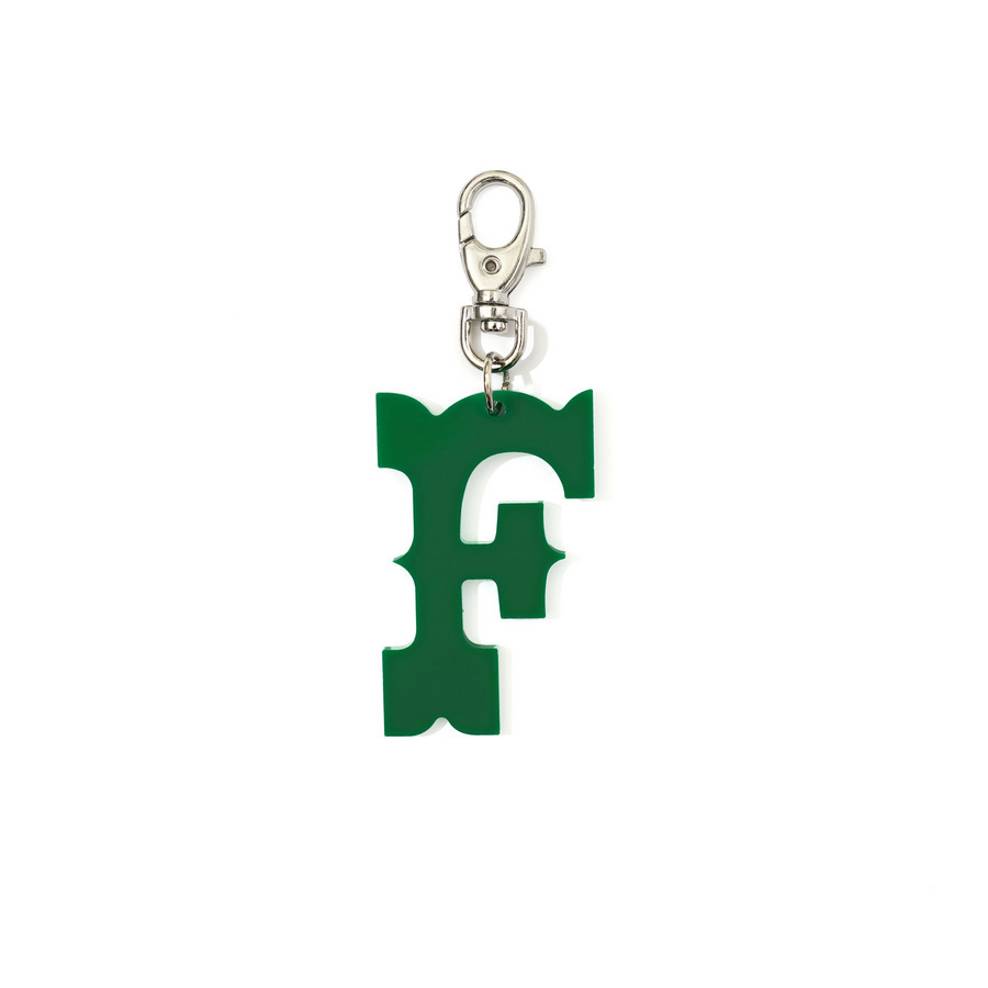 F LOGO KEYCHAIN | HIGH FIVE FACTORY（ハイ ファイブ ファクトリー）