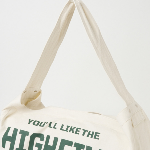 HFF NEWS PAPER BAG 詳細画像 Natural/Green 7