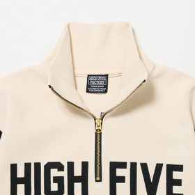 HFF PATCH LOGO HALF ZIP SWEAT 詳細画像