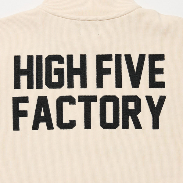 HFF PATCH LOGO HALF ZIP SWEAT 詳細画像 Offwhite×Black 6