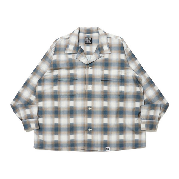 HFF PRINTED FLANNEL SHIRT 詳細画像 Brown 1