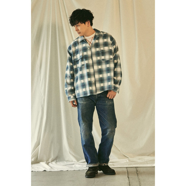 HFF PRINTED FLANNEL SHIRT 詳細画像 Brown 11