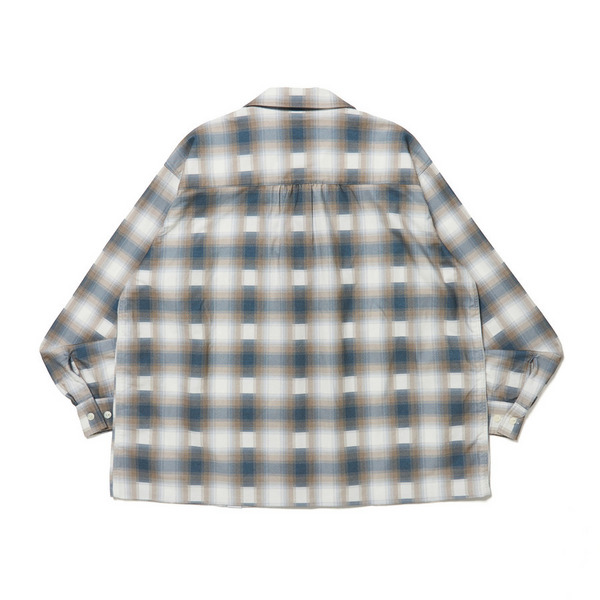 HFF PRINTED FLANNEL SHIRT 詳細画像 Brown 2