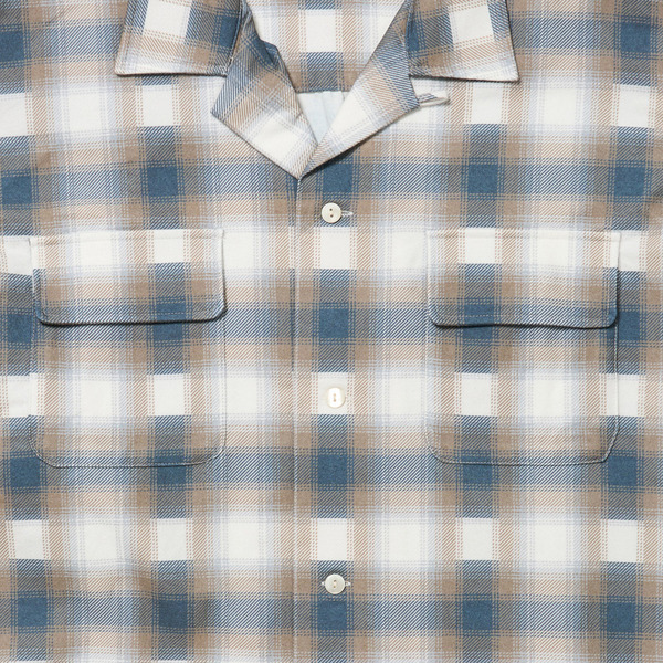 HFF PRINTED FLANNEL SHIRT 詳細画像 Brown 3