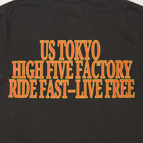 HFF x US TOKYO LS TEE 詳細画像 Black 7