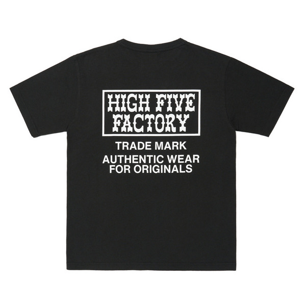 HFF Classic Logo Tee 別注 T1011 詳細画像 Black 2