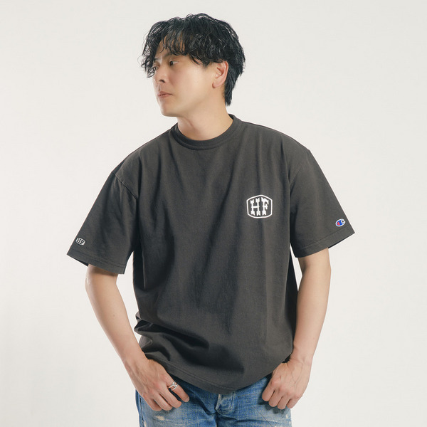 HFF Classic Logo Tee 別注 T1011 詳細画像 Black 7