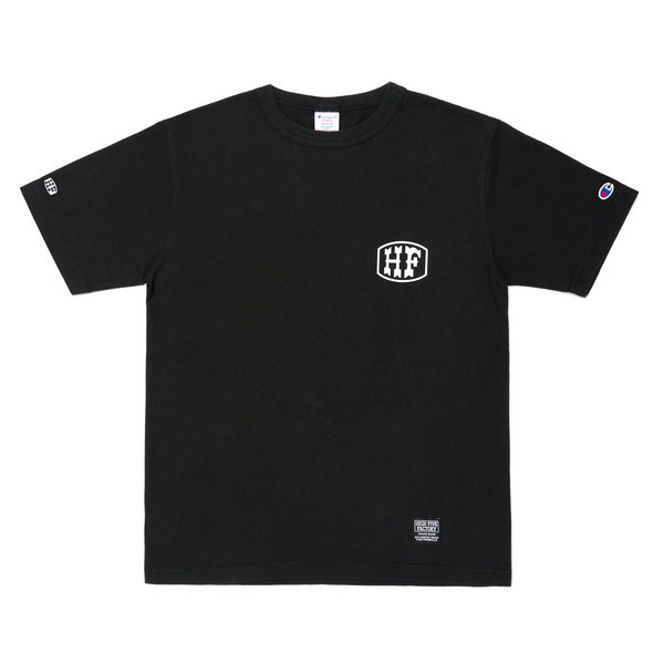 HFF Classic Logo Tee 別注 T1011 詳細画像 Black 1