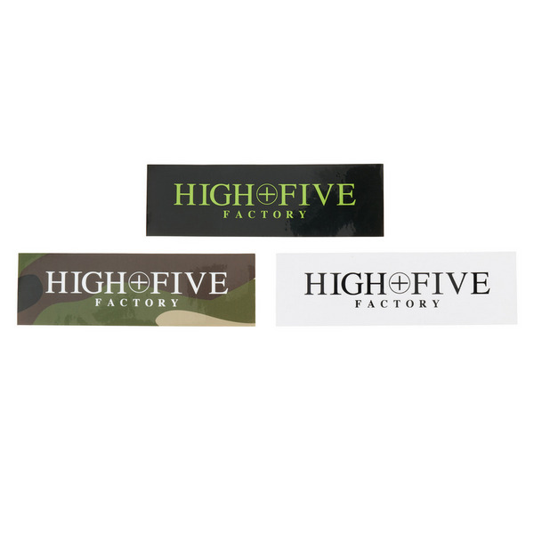 HIGH FIVE FACTORY STICKER SQUARE 詳細画像 White 4