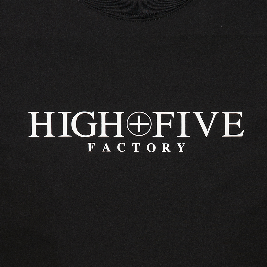 HIGH FIVE FACTORY Logo Dry T Shirts 詳細画像 Beige 4